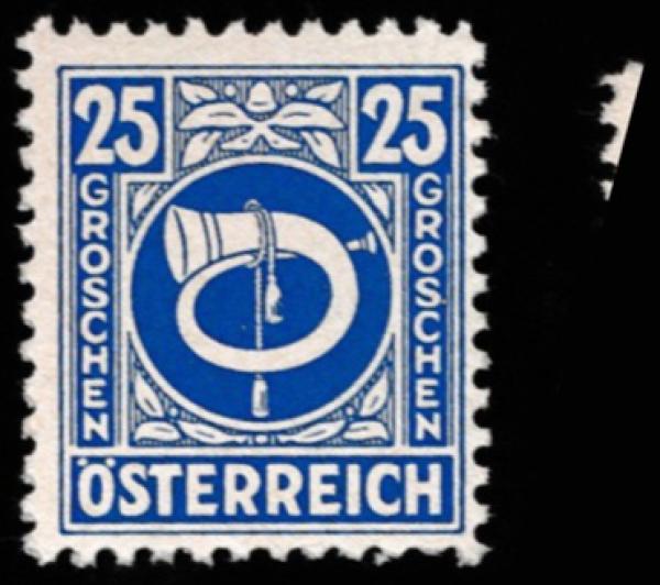 ANK 0697-0713 Posthorn 1945 complete set